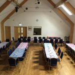 The hall is suitable for a range of events